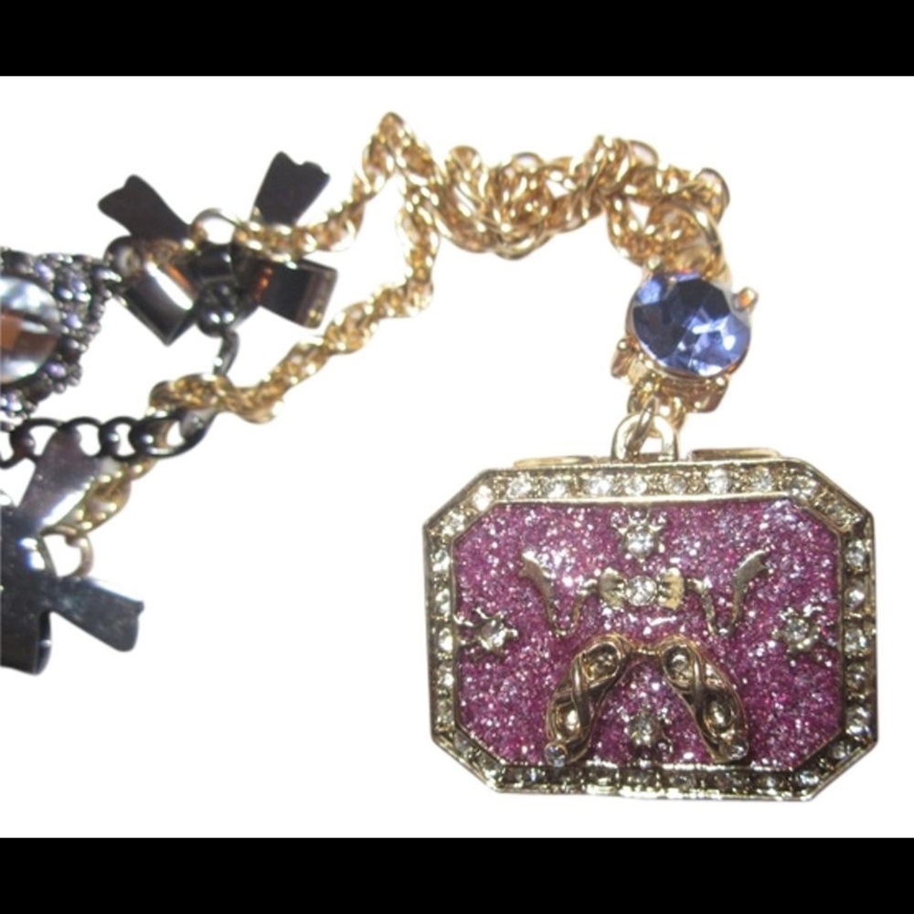 Betsey Johnson Ballerina Jewelry Box Necklace